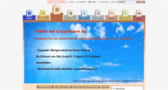 Desktop Screenshot of easyflaechenvorhang.de